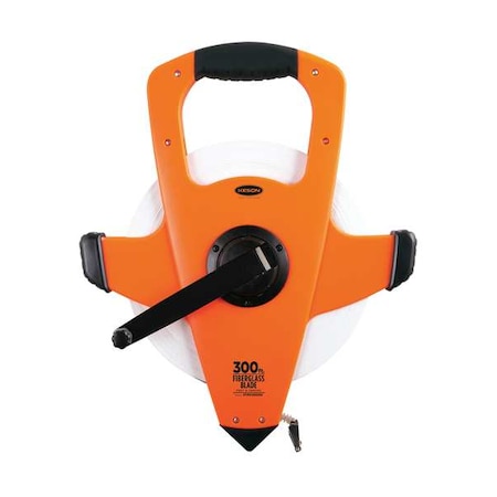 300 ft Engineer's Tape Measure, 1/2 in Blade MPN:OTRS10300H