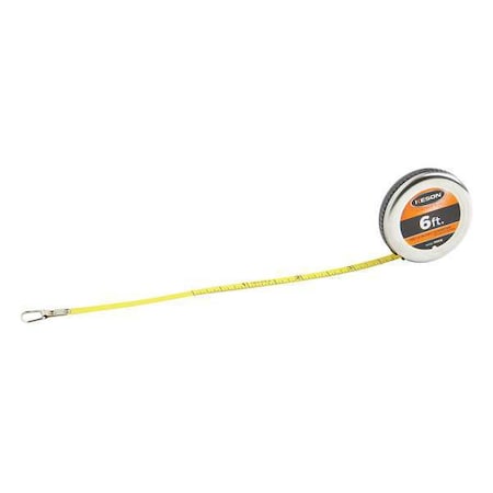 6 ft Wrap-a-Round/Diameter Tape Measures, 1/4 in Blade MPN:PD618N