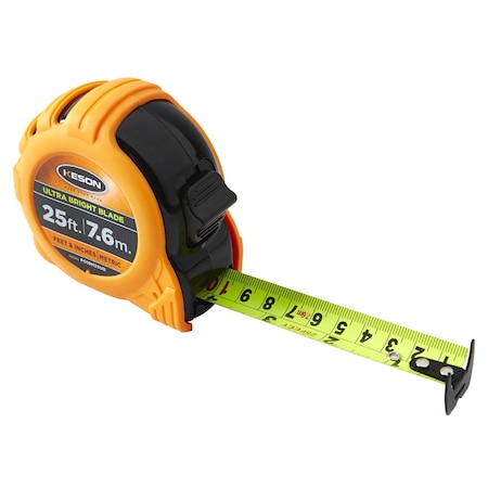25 ft Tape Measure, 1 in Blade MPN:PG18M25UB
