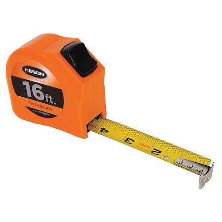 16 ft Tape Measure, 1 in Blade MPN:PGT1816V