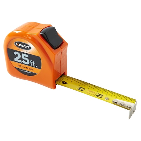 25 ft Tape Measure, 1 in Blade MPN:PGT1825V