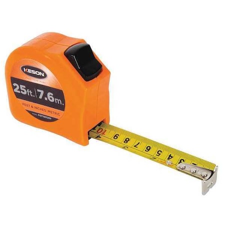 25 ft/7.5m Tape Measure, 1 in Blade MPN:PGT18M25V