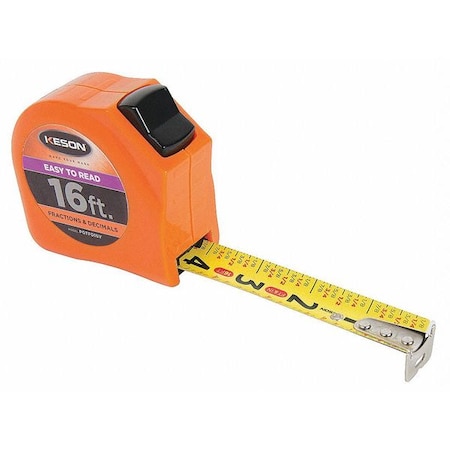 16 ft Tape Measure, 1 in Blade MPN:PGTFD16V