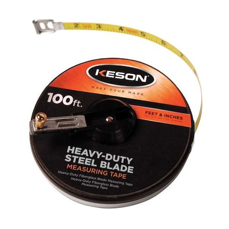 100 ft Tape Measure, 3/8 in Blade MPN:ST10018