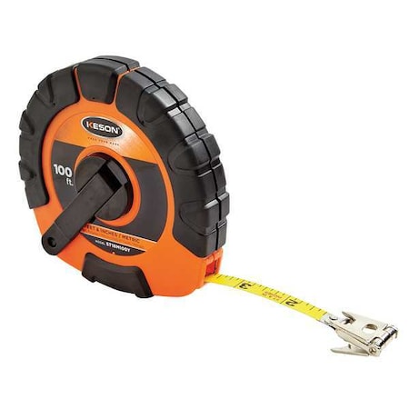 100 ft/30m Tape Measure, 3/8 in Blade MPN:ST18M100Y