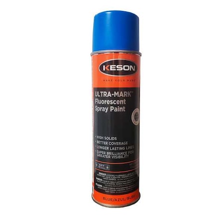 Inverted Marking Paint, 20 oz., Blue, Water -Based MPN:SP20B