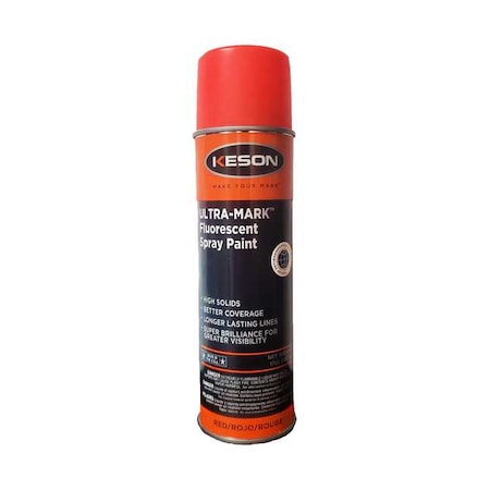 Inverted Marking Paint, 20 oz., Red, Water -Based MPN:SP20R