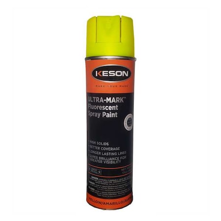 Inverted Marking Paint, 20 oz., Yellow, Water -Based MPN:SP20Y