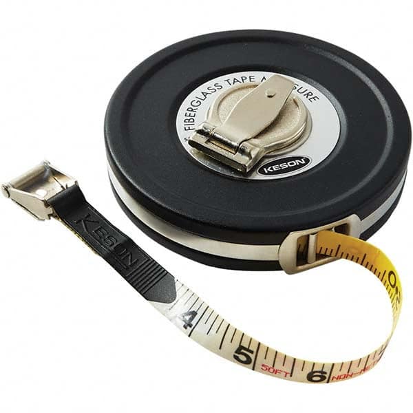 Tape Measure: 50' Long, 1/2