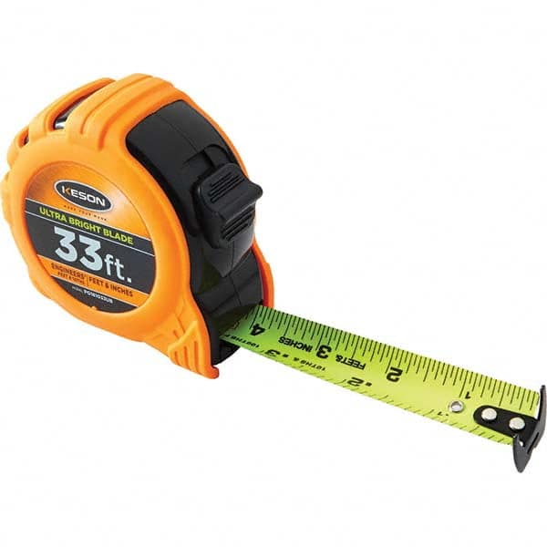 Tape Measure: 33' Long, 1