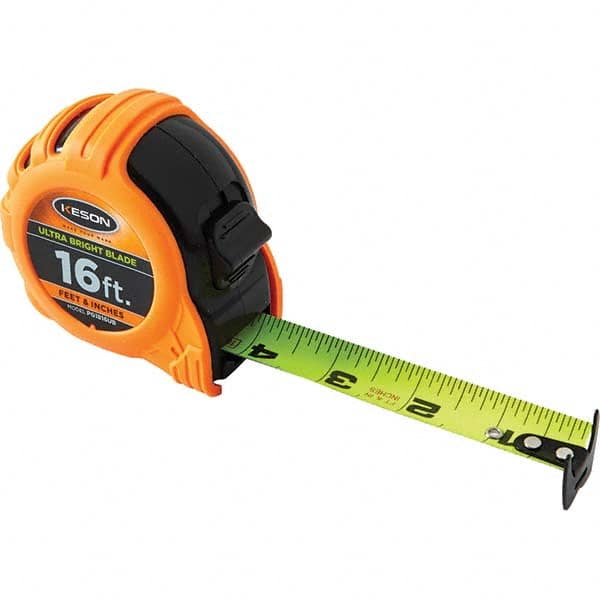 Tape Measure: 16' Long, 1