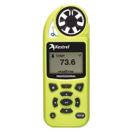 Environmental Meter, Hi-Vis Green, LCD MPN:0852HVG
