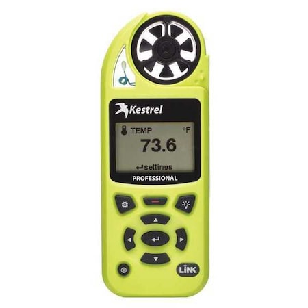 Environmental Meter, Hi-Vis Green w/WiFi MPN:0852LHVG