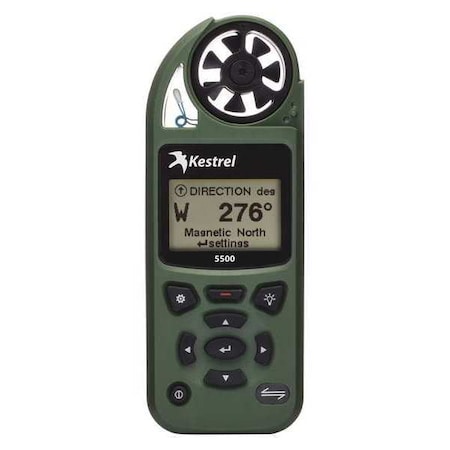 Weather Meter, Olive Drab, 0.3 to 48.87
