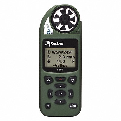 Weather Meter LCD Olive Drab w/WiFi MPN:0855LVOLV