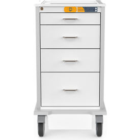 Everhutch® Procedure Stat Cart w/ 4 Drawers 23