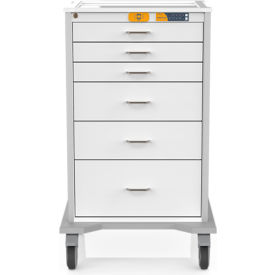 Everhutch® Procedure Code Stat Cart w/ 6 Drawers 29