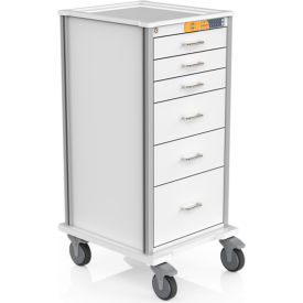 Everhutch® Procedure Stat Cart w/ 6 Drawers 23