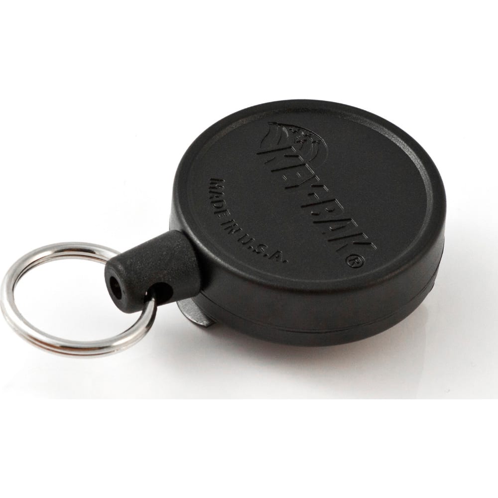 Key Control, Type: Retractable Key Chain , Number of Keys: 10 , Color: Black  MPN:0006-001