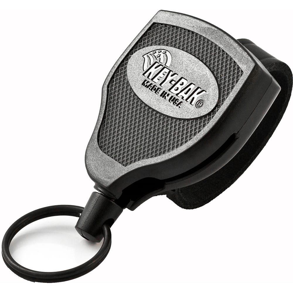 Key Control, Type: Retractable Key Chain , Number of Keys: 22 , Color: Black  MPN:0S48-713