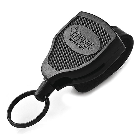 Key Reel, Black, Kevlar Cord, Matte Black MPN:0S48-813