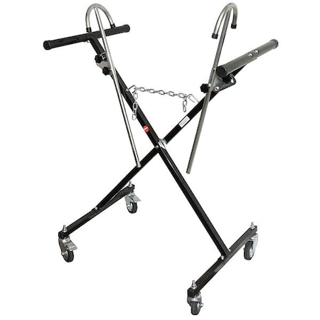 Folding Bumper Stand, 200 lb Load Cap. MPN:78036