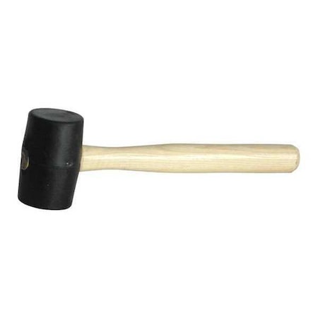 Mallet, Rubber, 12 oz., Black MPN:77286