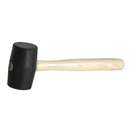 Mallet, Rubber, 24 oz., Black MPN:77288