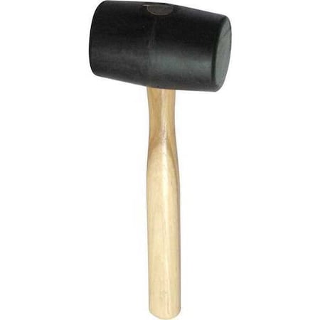 Mallet, Rubber, 32 oz., Black MPN:77289