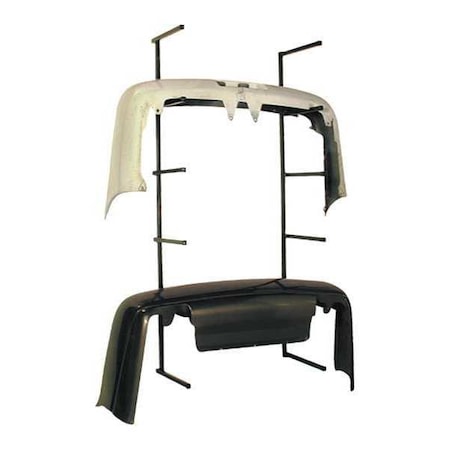 Bulk Rack, Black, Aluminum MPN:77784