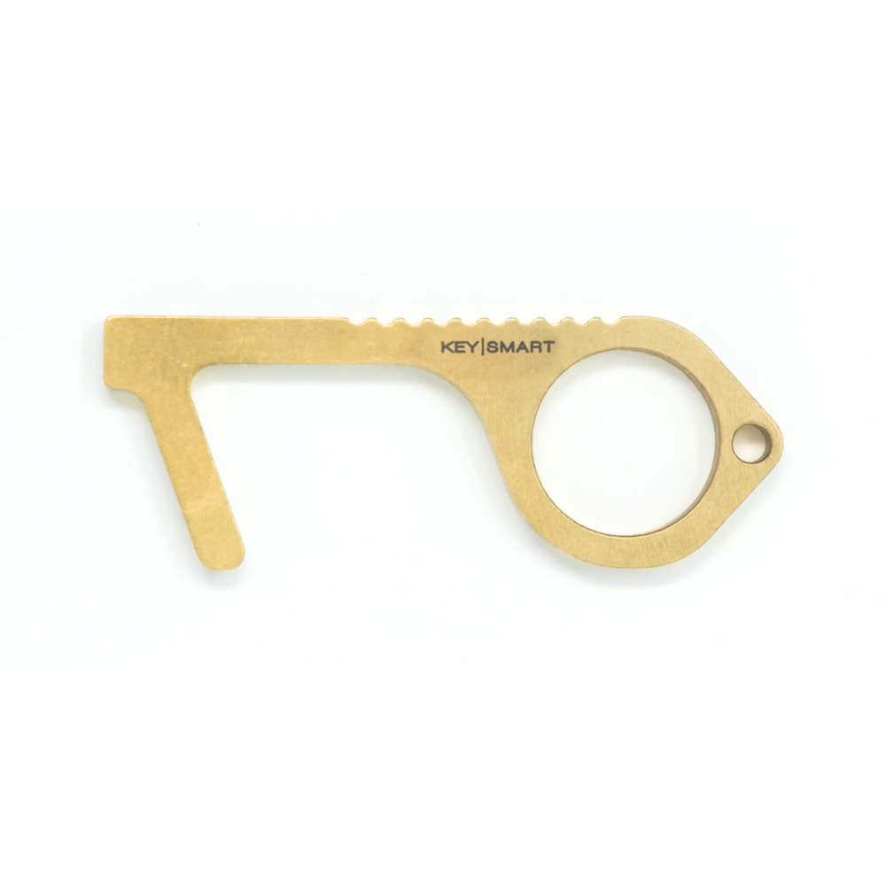 KeySmart CleanKey Copper Alloy Hand Tool, Brass (Min Order Qty 4) MPN:KS904-BRS