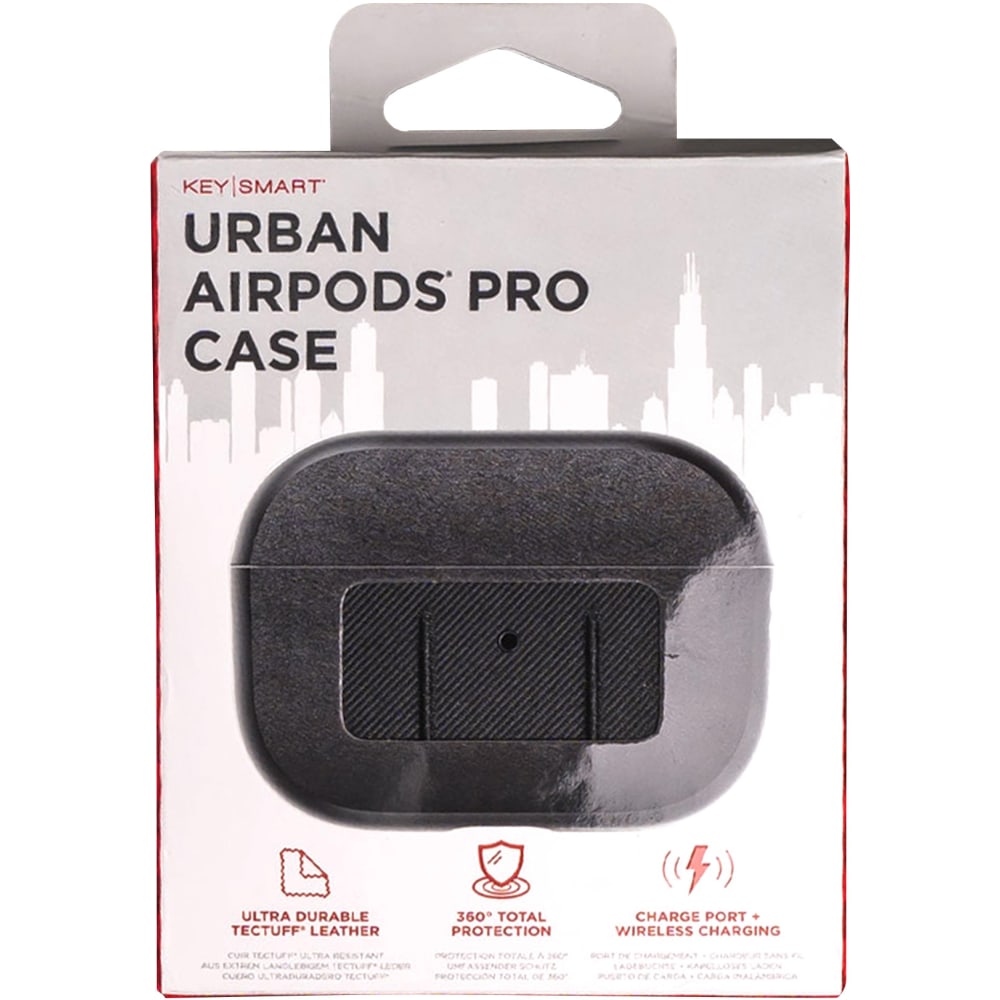 KeySmart TecTuff AirPods Pro Case, Black MPN:KS839-BLK