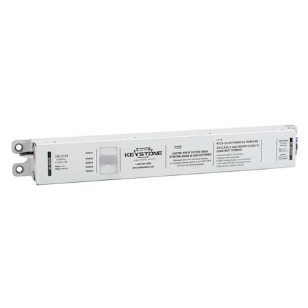 LED Driver, 0-10V, 16-7/8 in - L, 1PK MPN:KTLD-85-UV-SC2600-56-VDIM-U4-CP