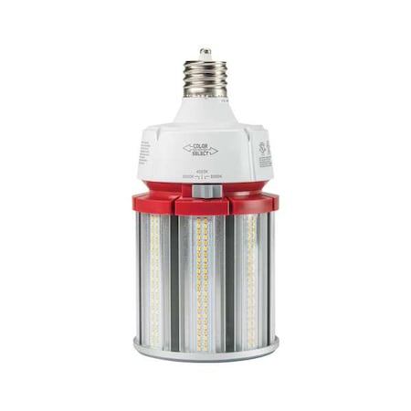 63 W, 80 W, 100 W, HID Replacement LED Bulb, White, HID, 3000K, 4000K, 5000K Temp., Clear, Dimmable MPN:KT-LED100PSHID-EX39-8CSB-D