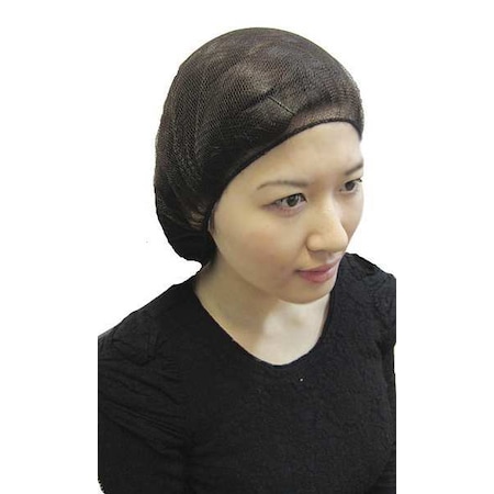 Hairnet-Flame Resistant, Nylon, 21 in Dia., Brown, M, 1000 PK MPN:109HPI-21 BROWN