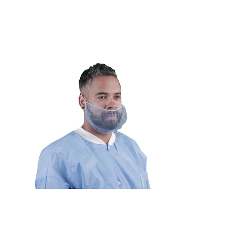 Honeycomb Nylon Hairnet, Blu, 100/Bag, PK10, Nylon/Polyester, 18 in Dia., Blue, S, 1000 PK MPN:112HPI-BLUE