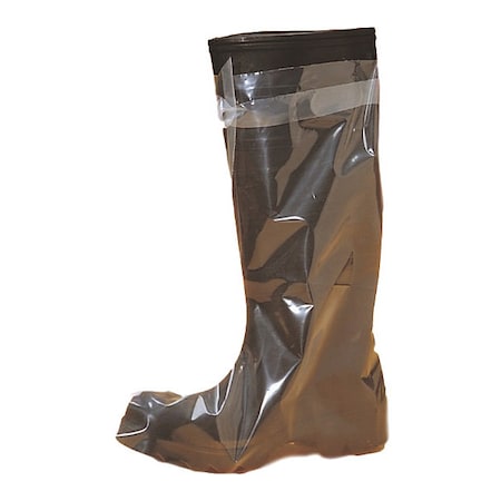 Disposable Boot Covers, Polyethylene, Clear, Slip Resistant Sole: No, 2XL MPN:SANI-BT-2XL
