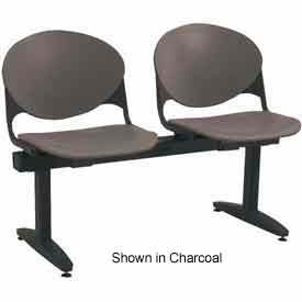 KFI Beam Seating - 2 Cool Gray Seats 2-SEAT BEAM-P06 Cool Grey