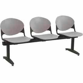 KFI Beam Seating - 3 Cool Gray Seats 3-SEAT BEAM-P06 Cool Grey
