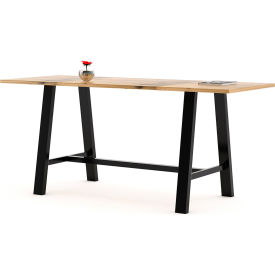 KFI Urban Loft Wood Table With Steel Frame 96