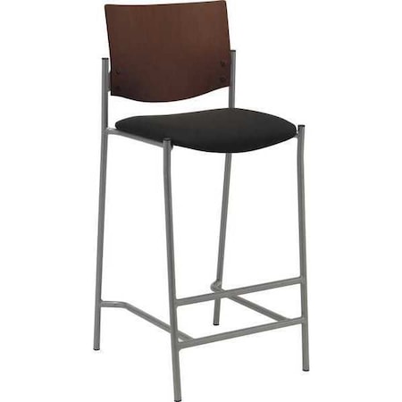 Barstool, w/Silver Frame, Wood Back MPN:BR1310SL-SP28-2902