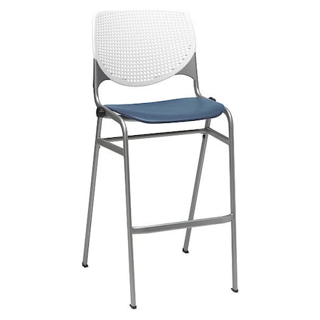 Poly Stack Barstool, Navy Seat MPN:BR2300-BP08-SP03