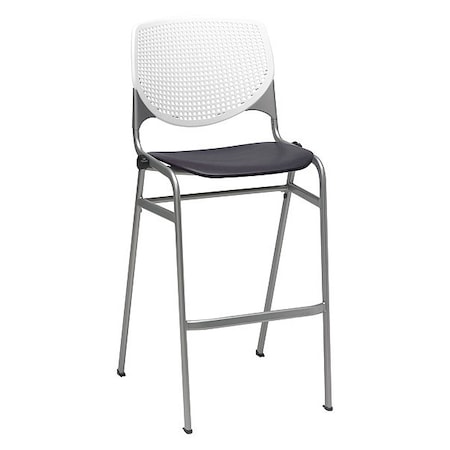 Poly Stack Barstool, Black Seat MPN:BR2300-BP08-SP10