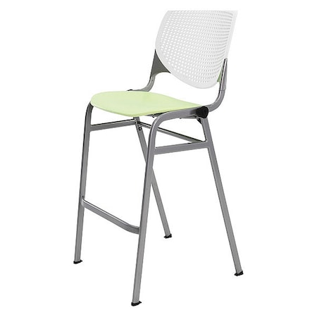 Poly Stack Barstool, Lime Gn Seat MPN:BR2300-BP08-SP14