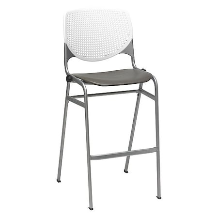 Poly Stack Barstool, Brwnstne Seat MPN:BR2300-BP08-SP18