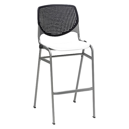 Poly Stack Barstool, Black Back MPN:BR2300-BP10-SP08