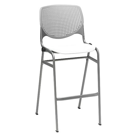 Poly Stack Barstool, Lt Grey Back MPN:BR2300-BP13-SP08