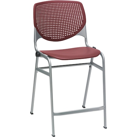 Counter Height Stool, Burgundy MPN:CT2300-P07