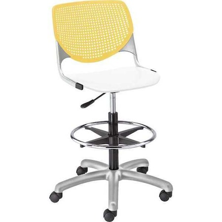 Poly Adjustable Stool, Perforated Back MPN:DS2300-BP12-SP08