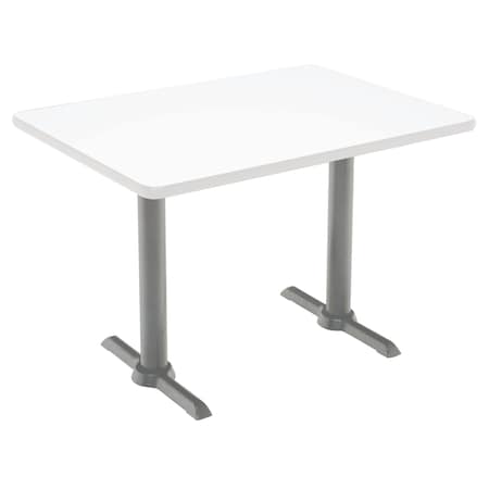 Rectangle 60 W, 30 L, 41 H, Laminate Top, Designer White MPN:T3060-B2065-SL-D354-38